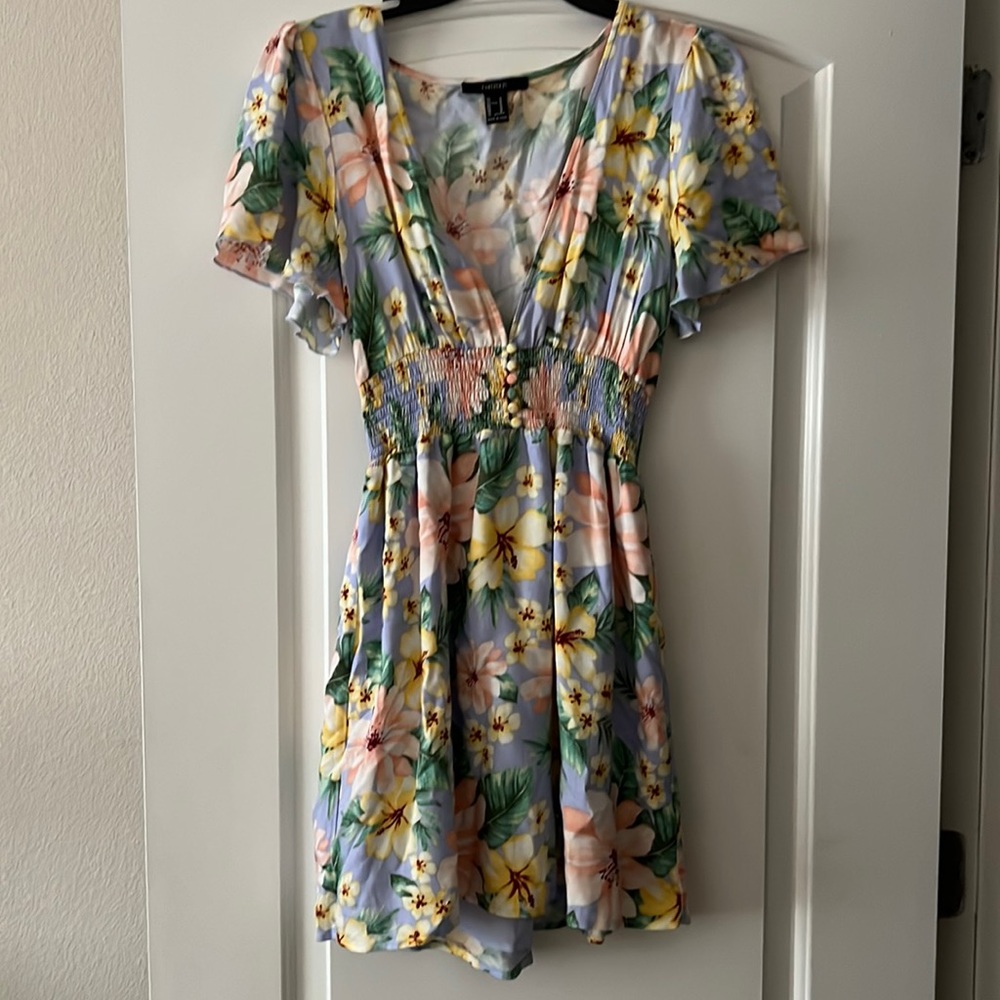 Forever 21 size medium floral print dress